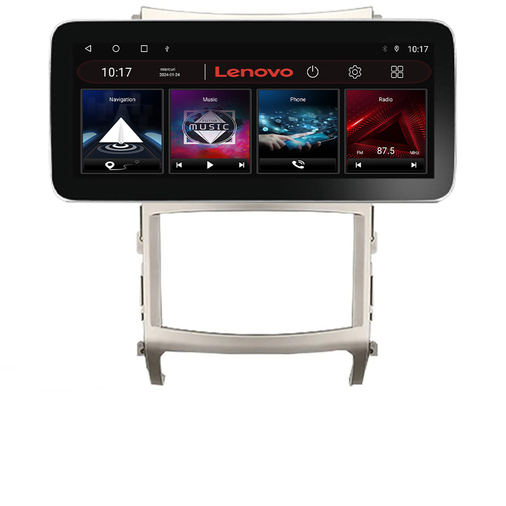 Navigație Hyundai IX55 Lenovo PRO 12.3 inch QLED, 8GB RAM, 256GB, 4G