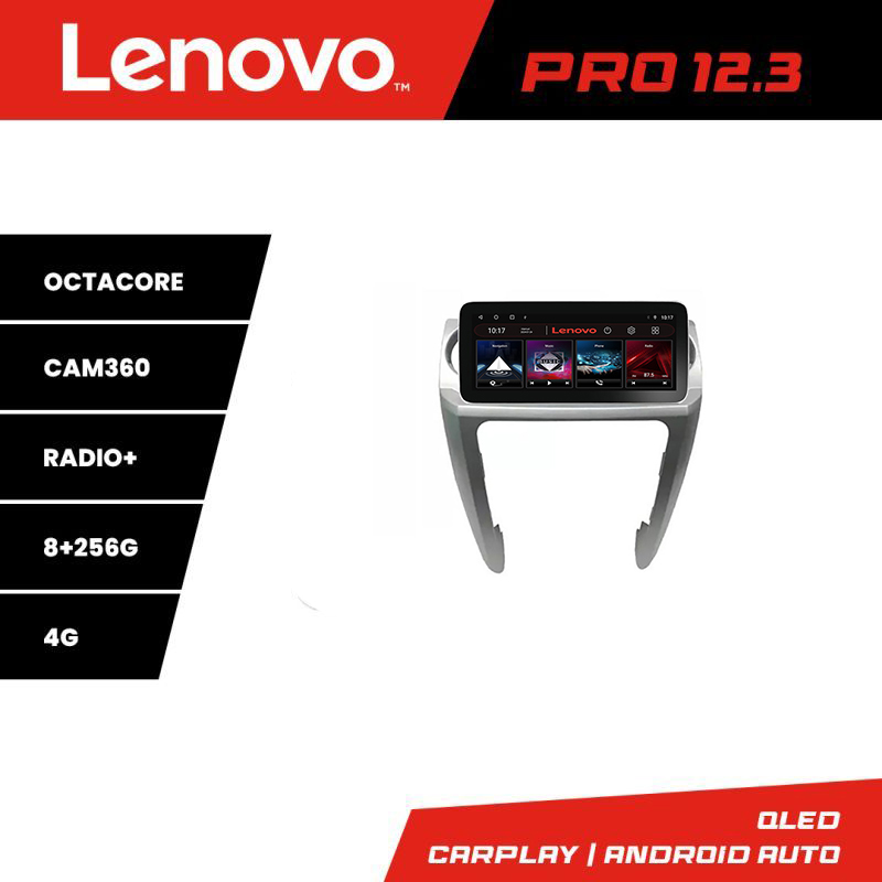Navigație Android Land Rover Discovery 3 2005-2015 Lenovo PRO 12.3 QLED 8GB+256GB