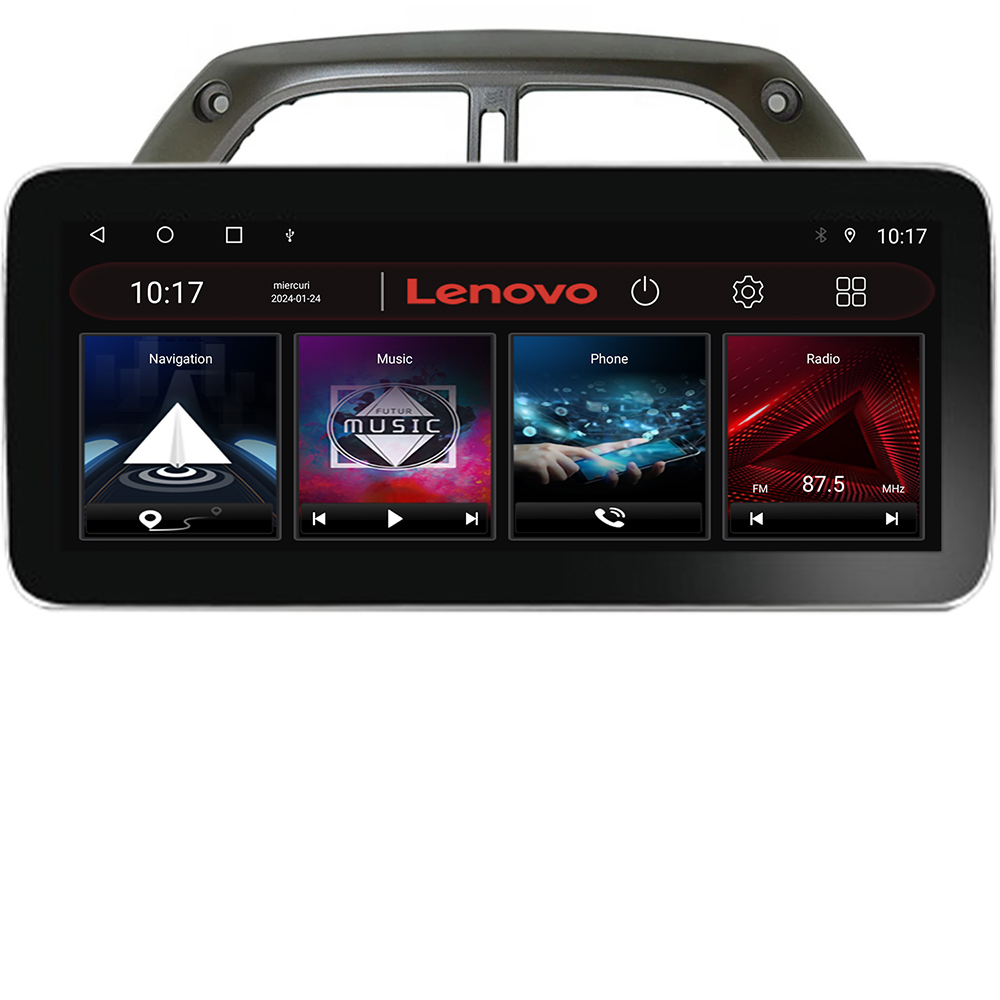 Navigatie Toyota RAV4 2000-2004 Lenovo Pro 12.3 QLED 8GB+256GB 4G DSP