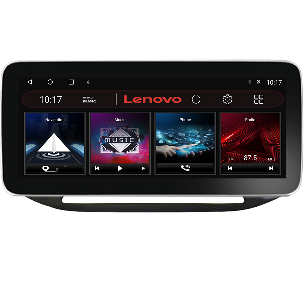 Navigatie Android Fiat Doblo 2015-2018 Lenovo PRO 12.3 QLED 4G 4+64GB
