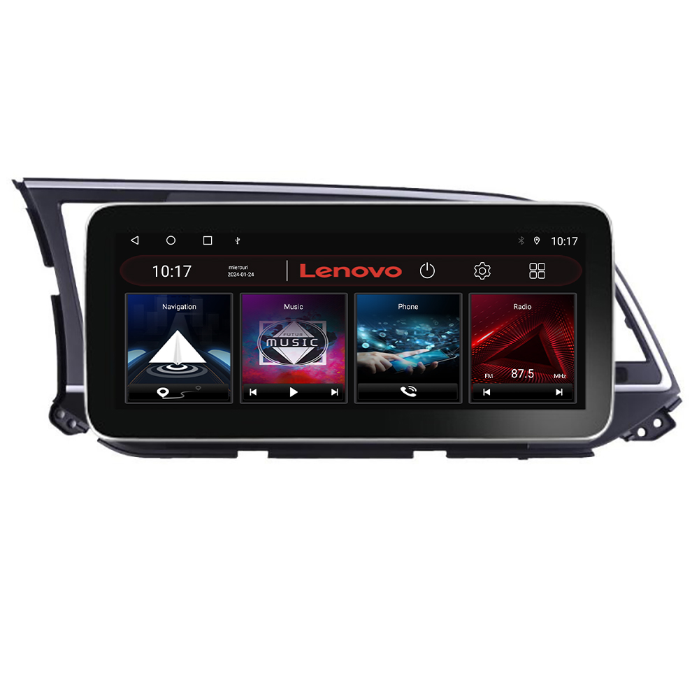 Navigație Hyundai Elantra 2015-2018 Lenovo PRO 12.3 QLED 4GB+64GB 4G GPS