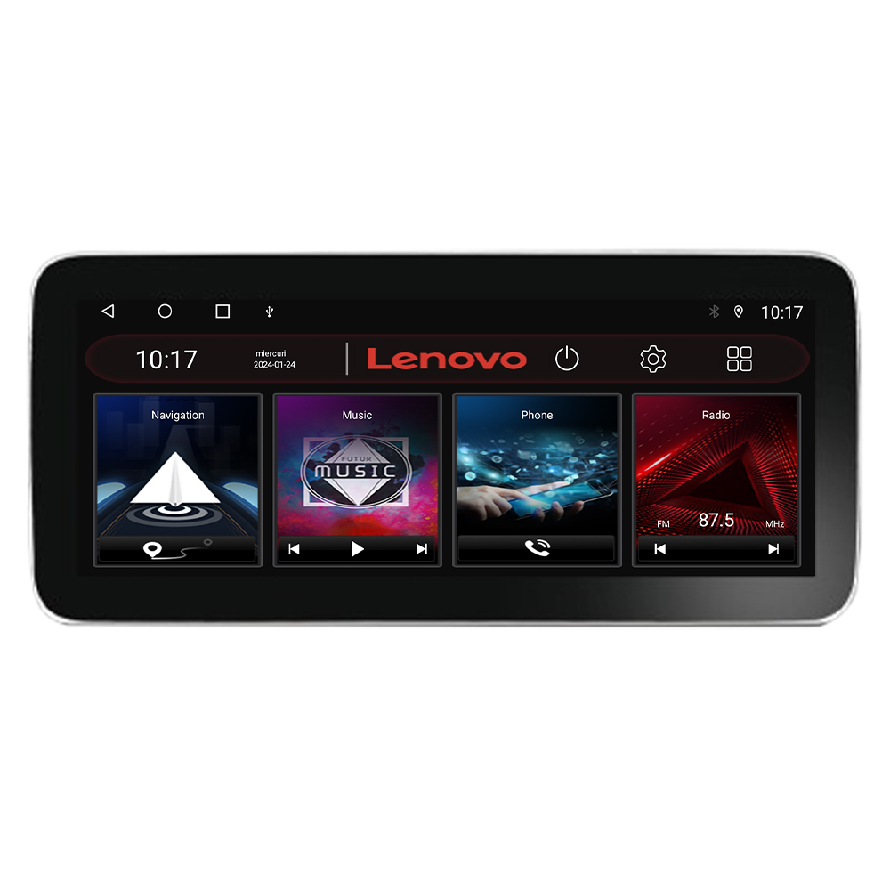 Navigație Hyundai H350 2016+ Lenovo PRO 12.3 QLED 4GB+64GB 4G GPS