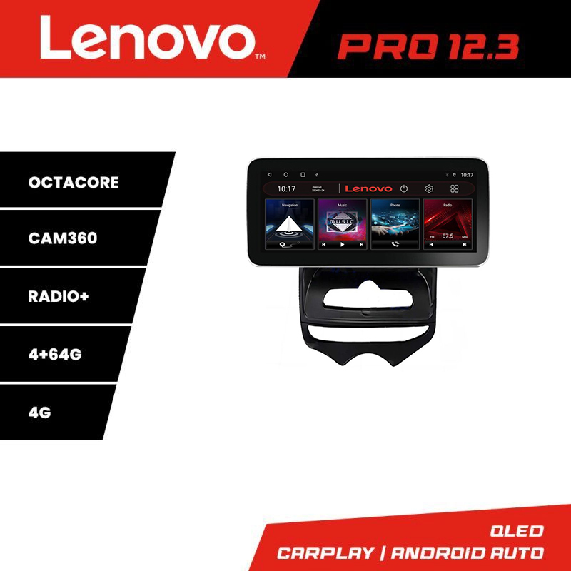 Navigație Hyundai ix20 2010-2019 Lenovo PRO 12.3 QLED 4GB+64GB 4G DSP
