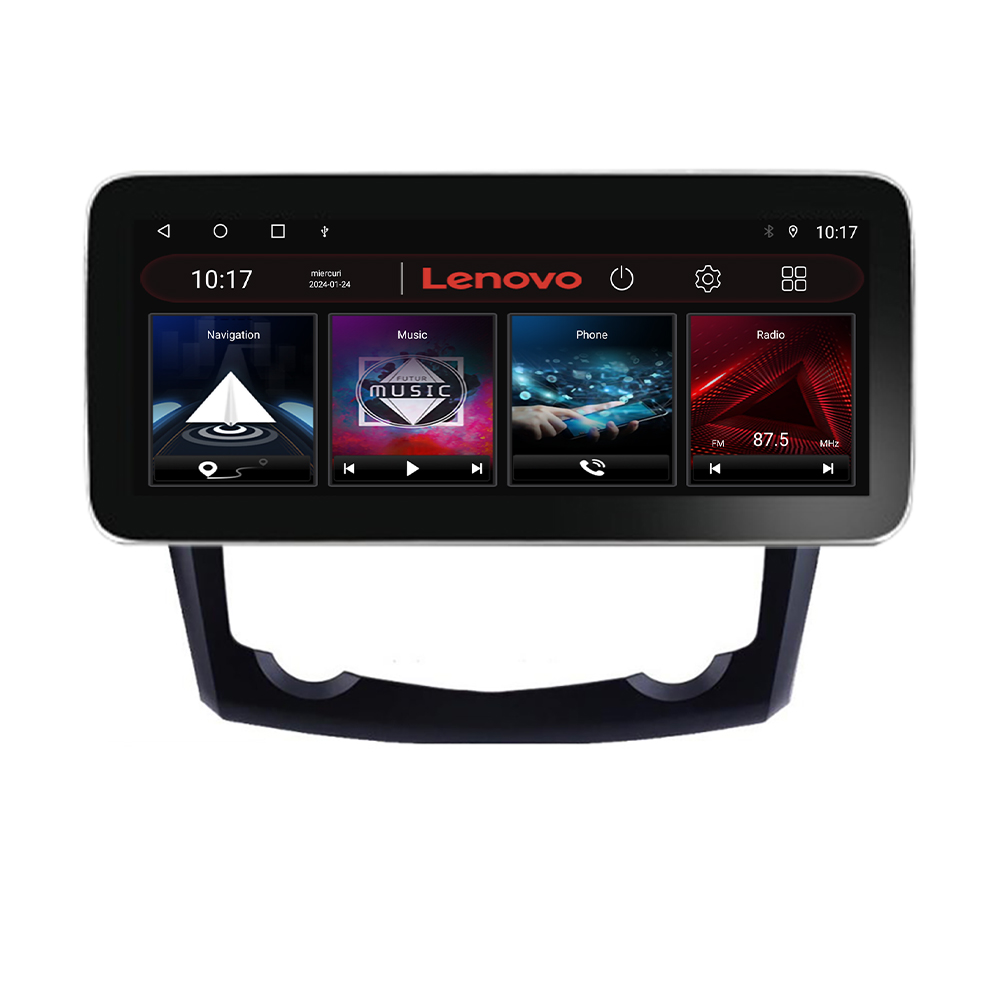 Navigație Renault Kadjar 2014-2019 Lenovo PRO 12.3 inch QLED 4G 4+64GB