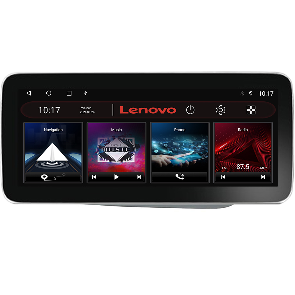 Navigație Android Seat Leon 2005-2012 Lenovo PRO 12.3 QLED 4G 4+64GB