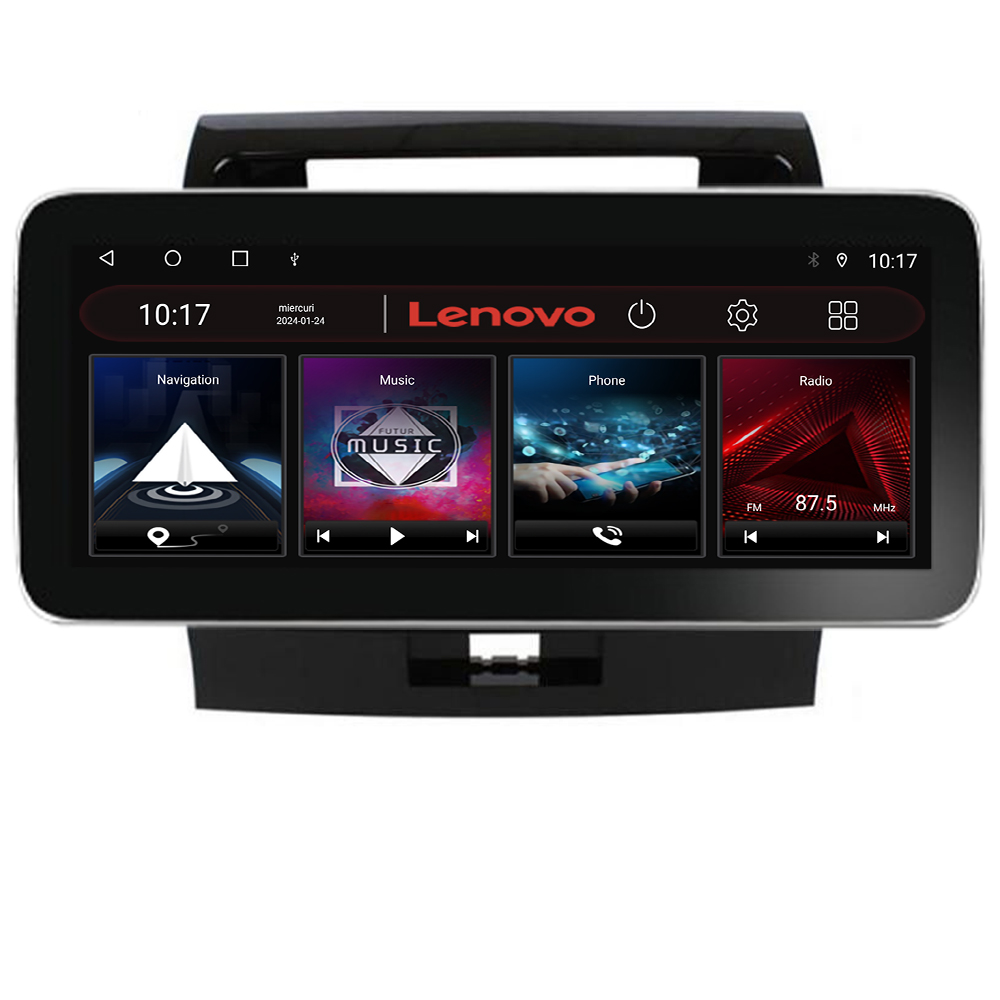 Navigație Toyota Land Cruiser L200 12.3 inch QLED Android 4G GPS Lenovo