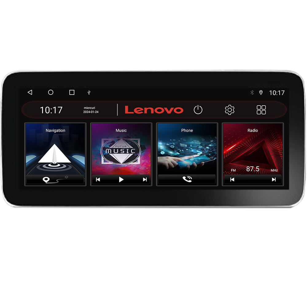 Navigație Toyota Corolla 2019+ Lenovo PRO 12.3 QLED 4GB+64GB 4G DSP