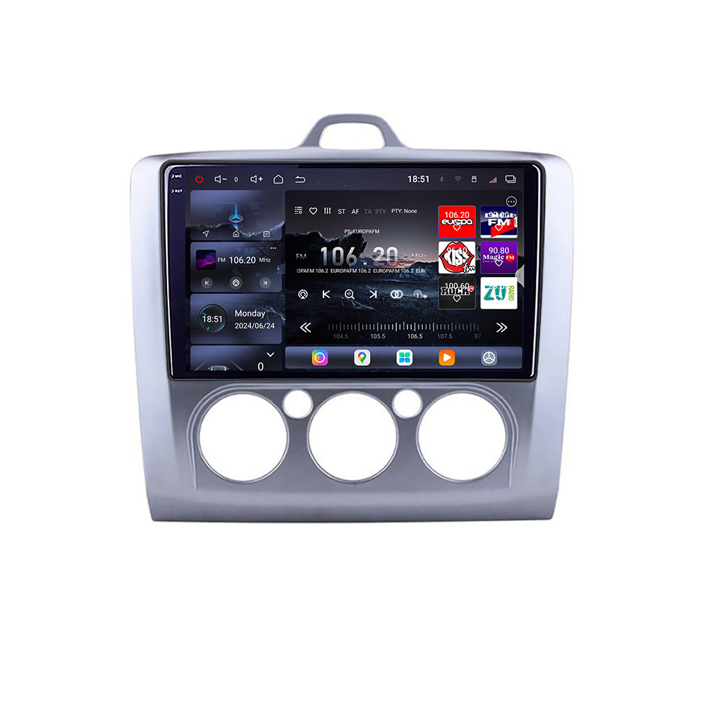 Navigație Android Ford Focus 2 2005-2010 QLED 2K 16GB+512GB