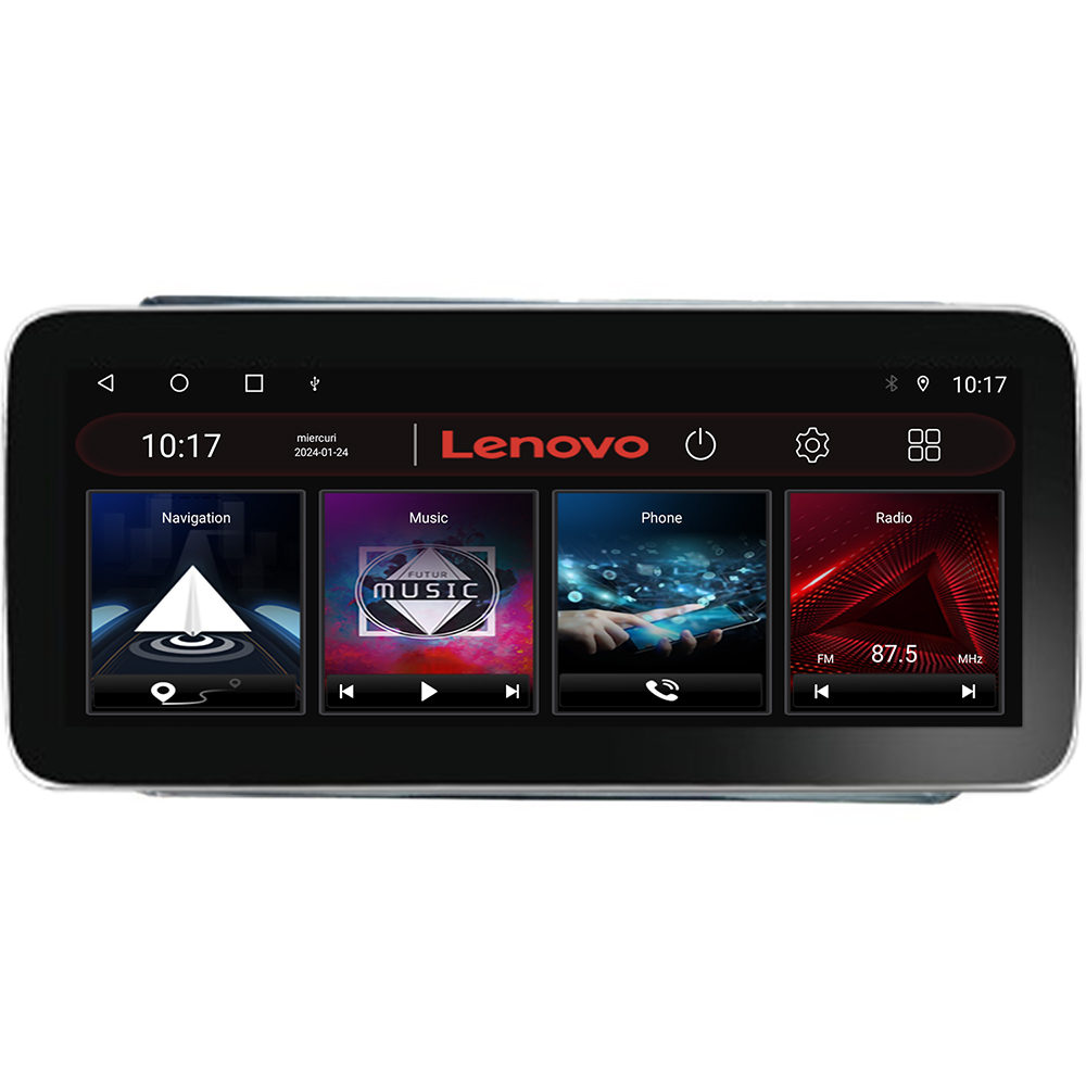Navigație Toyota 2DIN Lenovo PRO 12.3 QLED, 4GB RAM, 64GB, 4G