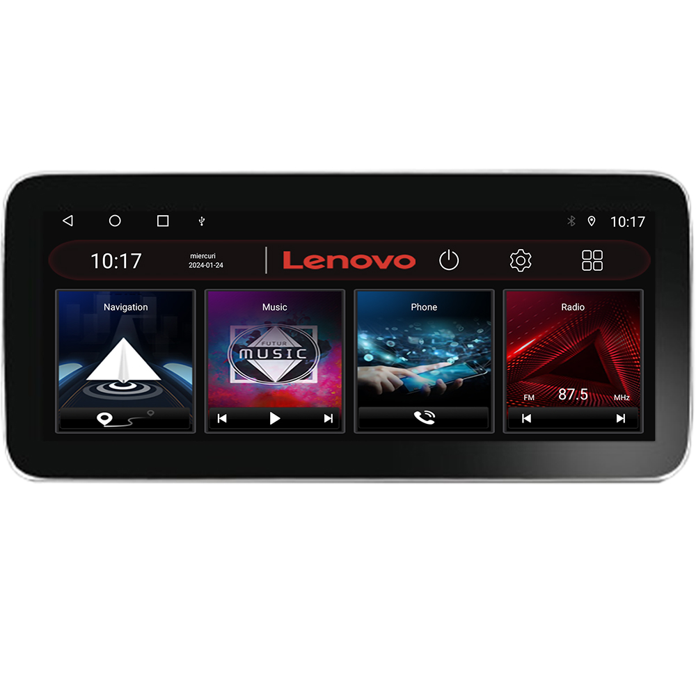 Navigatie Toyota Lenovo PRO 12.3 inch QLED 4G GPS DSP 4+64GB