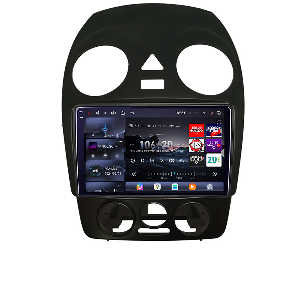 Navigatie Android VW Beetle 2005-2010, QLED 2K, 16GB RAM, 512GB