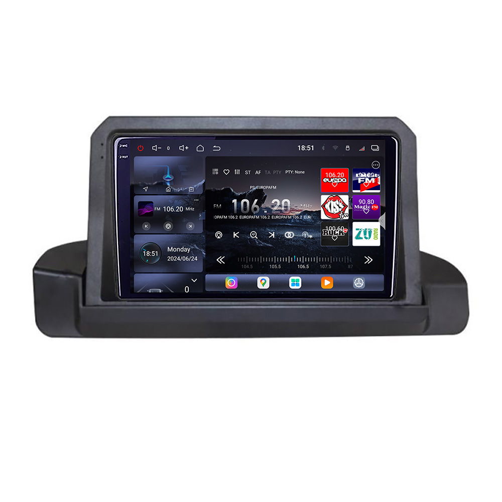 Navigatie BMW Seria 3 E90/E91/E92/E93 2005-2012 Android 14 QLED 16GB+512GB