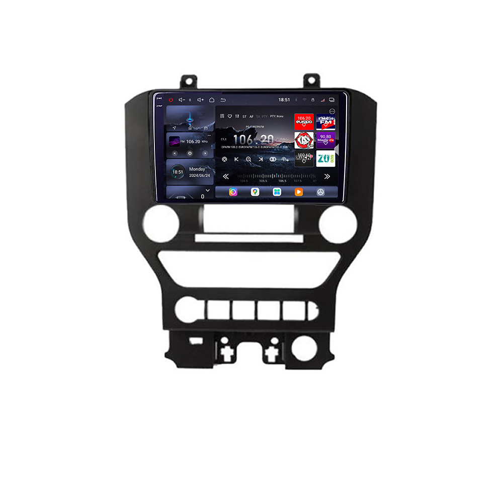 Navigatie Android Ford Mustang 2015-2020 QLED 2K 16GB RAM 512GB