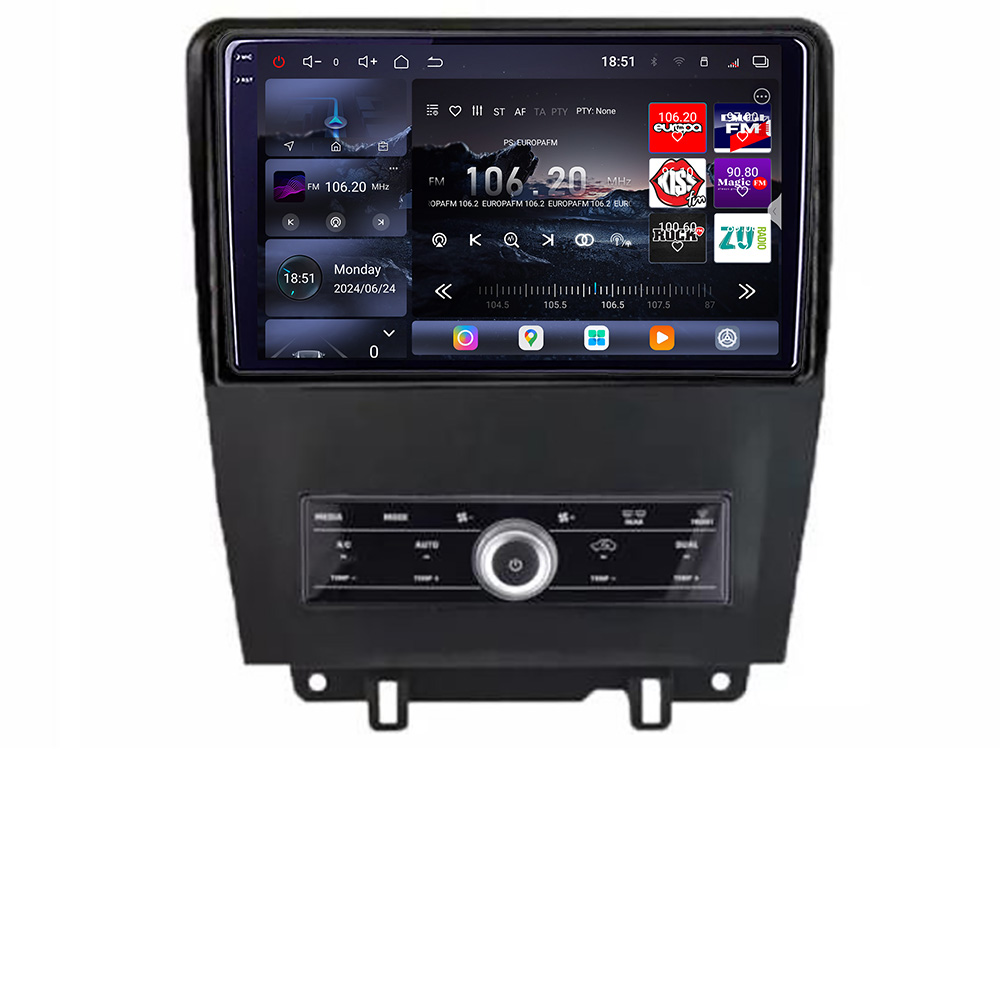 Navigație Android Ford Mustang 2009-2014, QLED 2K, 16GB RAM, 512GB