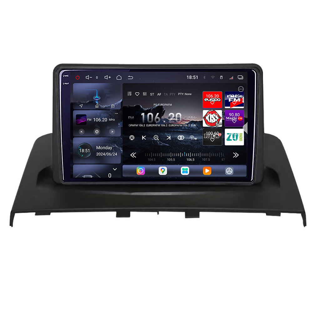 Navigație Android Land Rover Freelander 2007-2015 QLED 2K 16GB+512GB