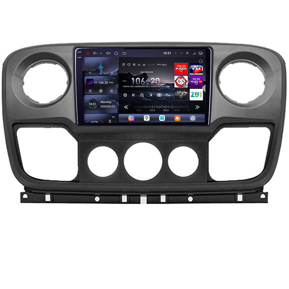 Navigatie Android Opel Movano si Renault Master 2010-2021 QLED 2K 16GB 512GB