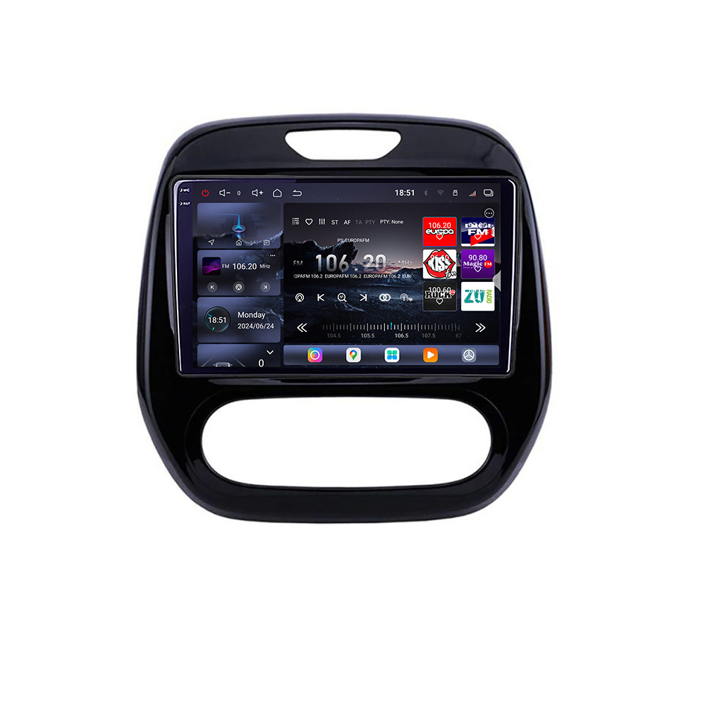 Navigatie Renault Captur 2013-2018 QLED 2K Android 14, 16GB RAM, 512GB