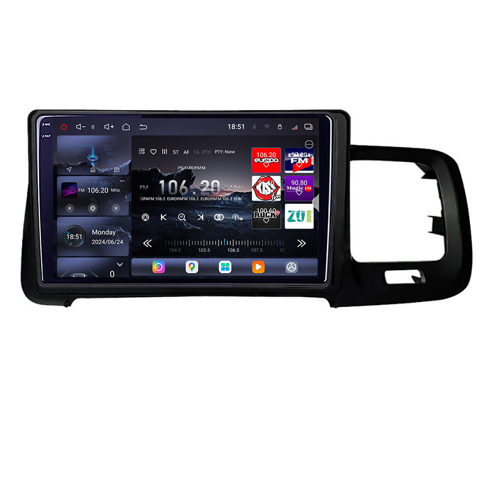 Navigatie Android Volvo S60 2008-2014 Edotec QLED 2K 16GB RAM 512GB