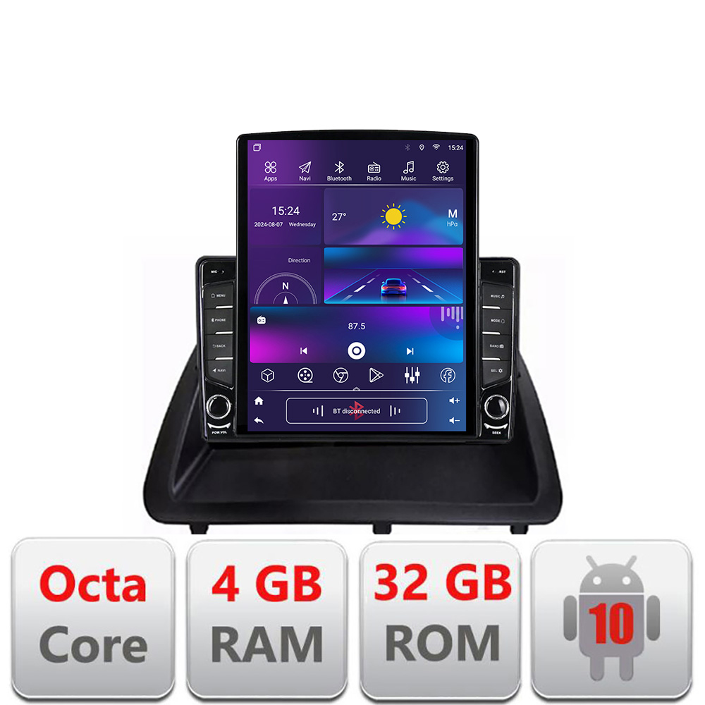 Navigație Lexus CT 2011-2018 dedicată, ecran vertical 9.7 inch, Android 4+32