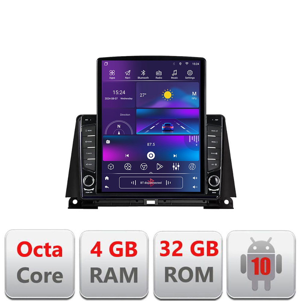 Navigatie Lexus NX 2011-2018 varianta high dedicata Ouad core 4+32 ecran vertical 9.7