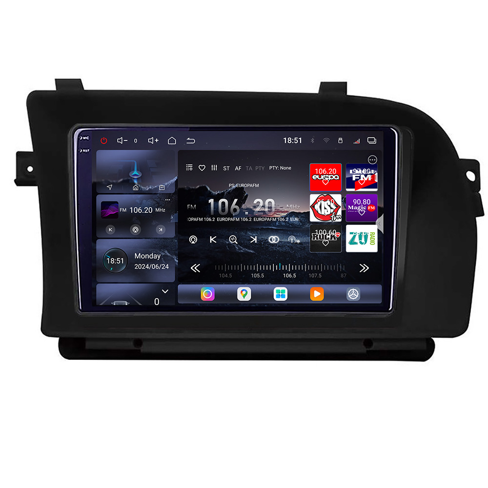 Navigatie S Klass w221 2006-2014 Android radio bluetooth internet 8 core QLED 2K 16+512GB 360 Edotec
