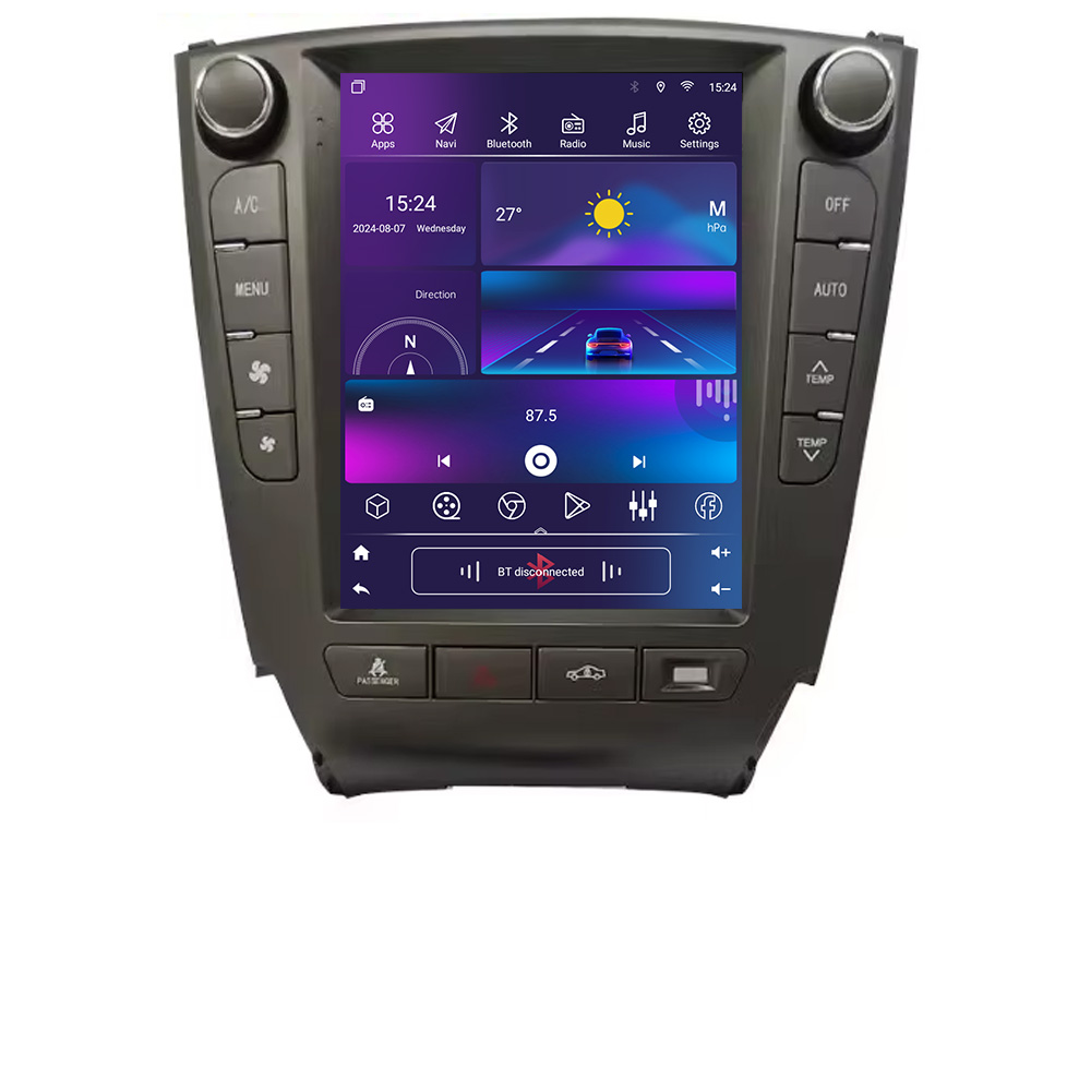 Navigație Lexus IS 2005-2012 Tesla QLED 9.7 inch, CarPlay, Android Auto, DSP