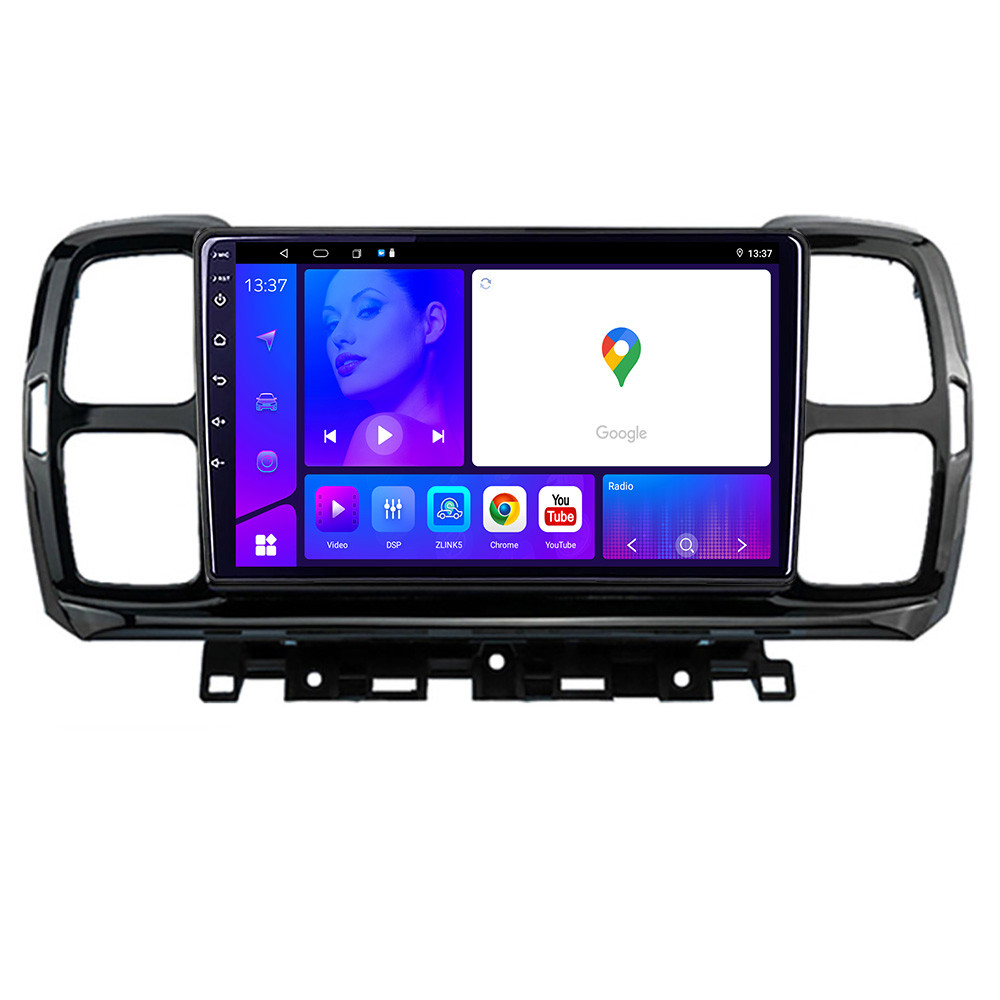 Navigatie Citroen C5 Aircross EDOTEC-LITE Android radio gps internet Octa core 4 64 Carplay