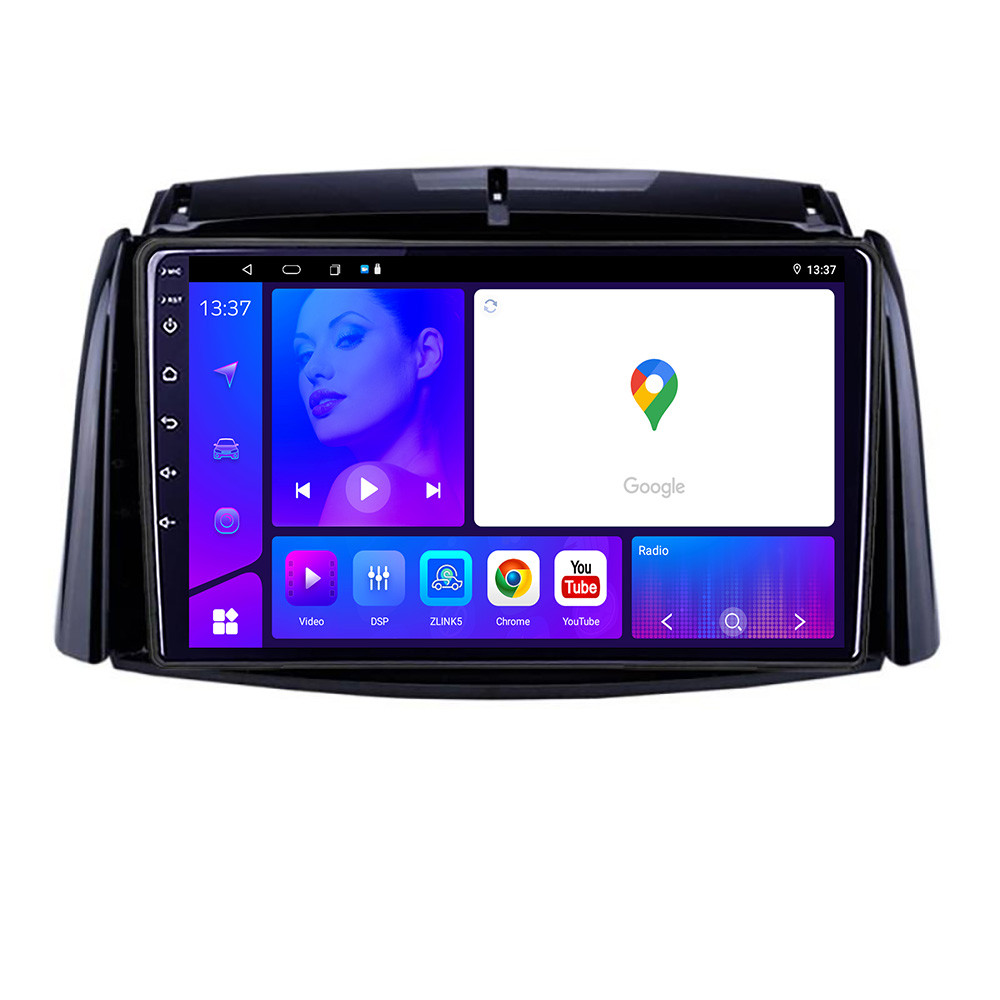 Navigație Renault Koleos 2009-2016 Android 12, 4GB RAM, 64GB, CarPlay
