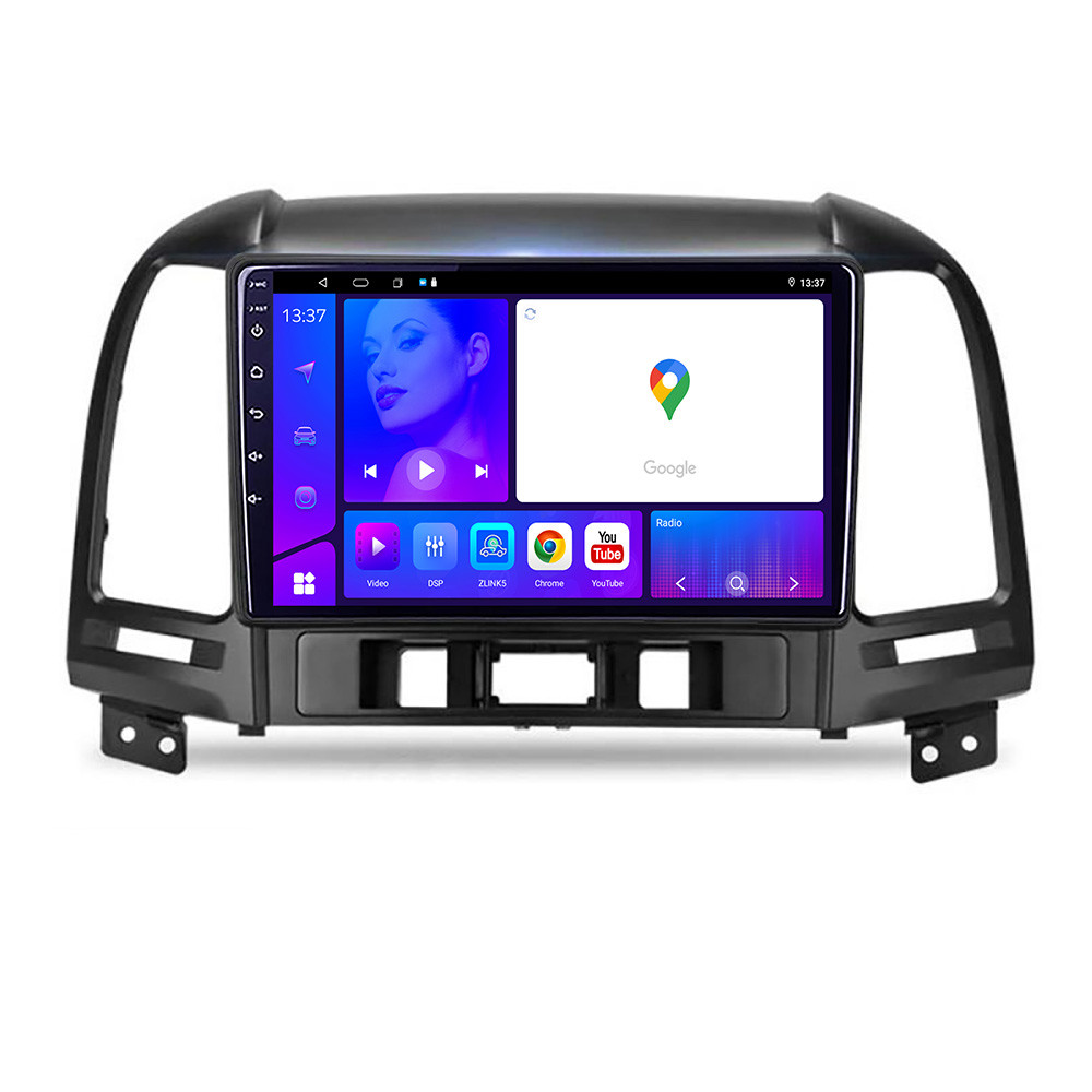 Navigatie Hyundai Santa Fe Android 12, 4GB RAM, 64GB, CarPlay, ecran 720P
