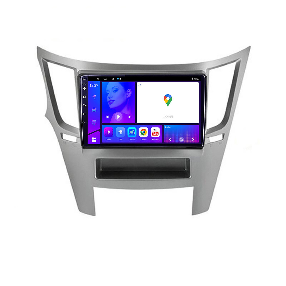 Navigatie Subru Legacy 2010 2015 KIT 458 EDOTEC-LITE Android Ecran 720P Octa Core 4 64 Carplay