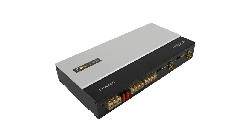 Amplificator auto Nakamichi FHA400 4 canale, 4x150W RMS, Clasa AB