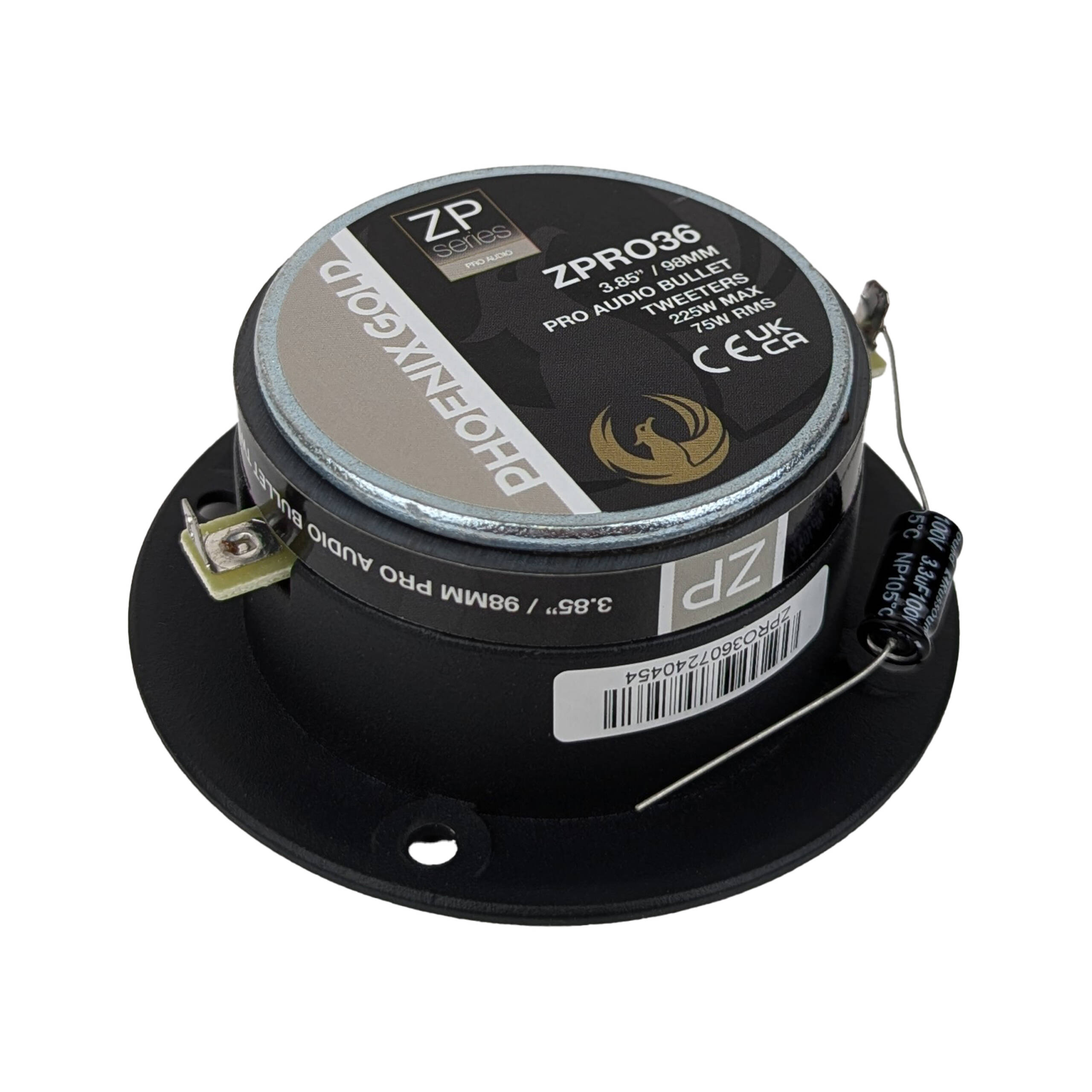 Cutie difuzoare auto Phoenix Gold 1700W SPL cu 4 midrange si 2 tweetere