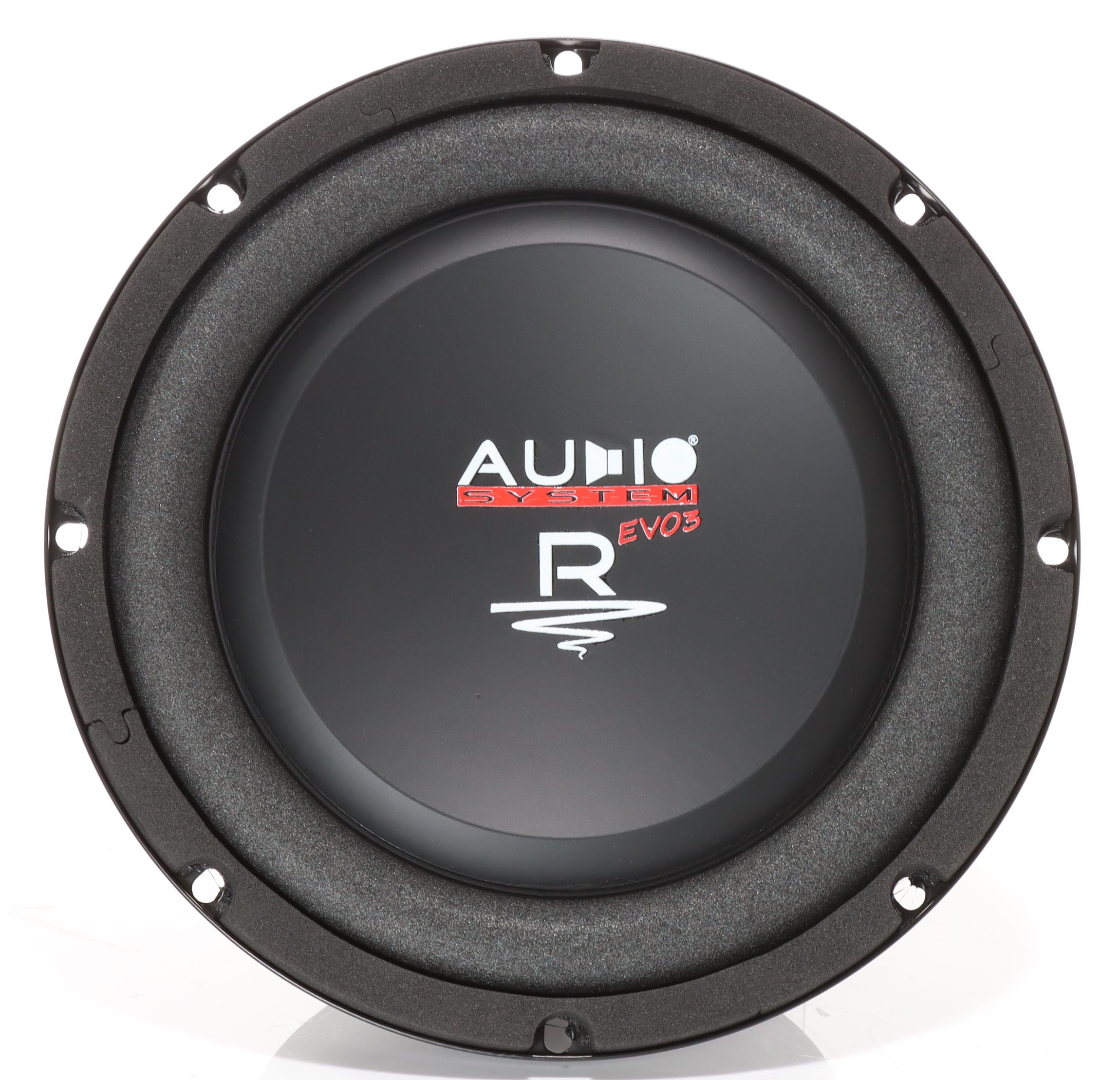 Subwoofer auto slim Audio System R 08 Flat EVO3-D4, inalta eficienta