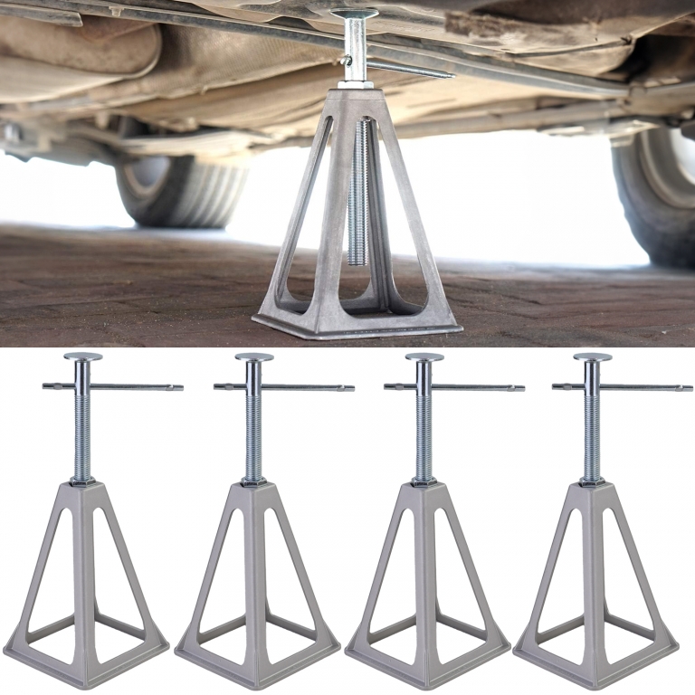 Suporturi pentru remorcă cu cric ajustabile 28-43cm set de 4 bucăți Performance AutoTuning