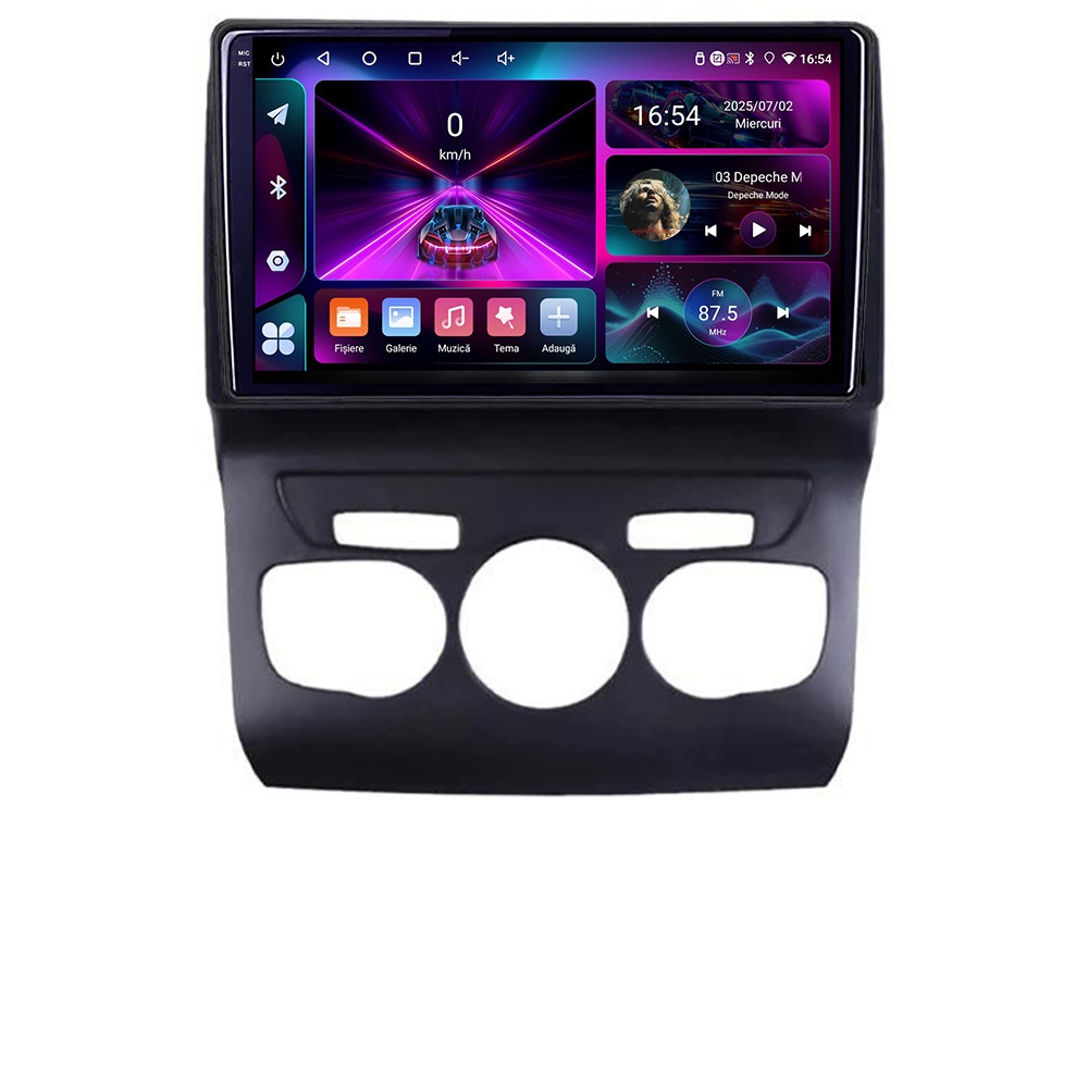 Navigatie Citroen C4 2011-2016 Quad Core A-241 4+64 InCell Display 1K Android Waze USB Navigatie Internet Youtube Radio