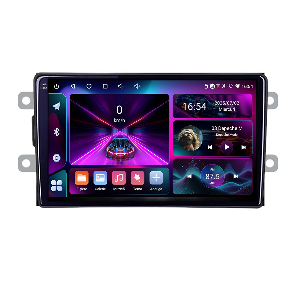 Navigatie Android Dacia 2012+ 4GB RAM 64GB, ecran 1K InCell