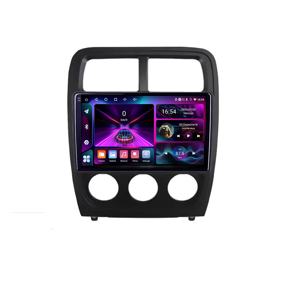 Navigatie Dodge Caliber 2010-2012 A-CALIBER 4+64 InCell Display 1K Android Waze USB Navigatie Internet Youtube Radio