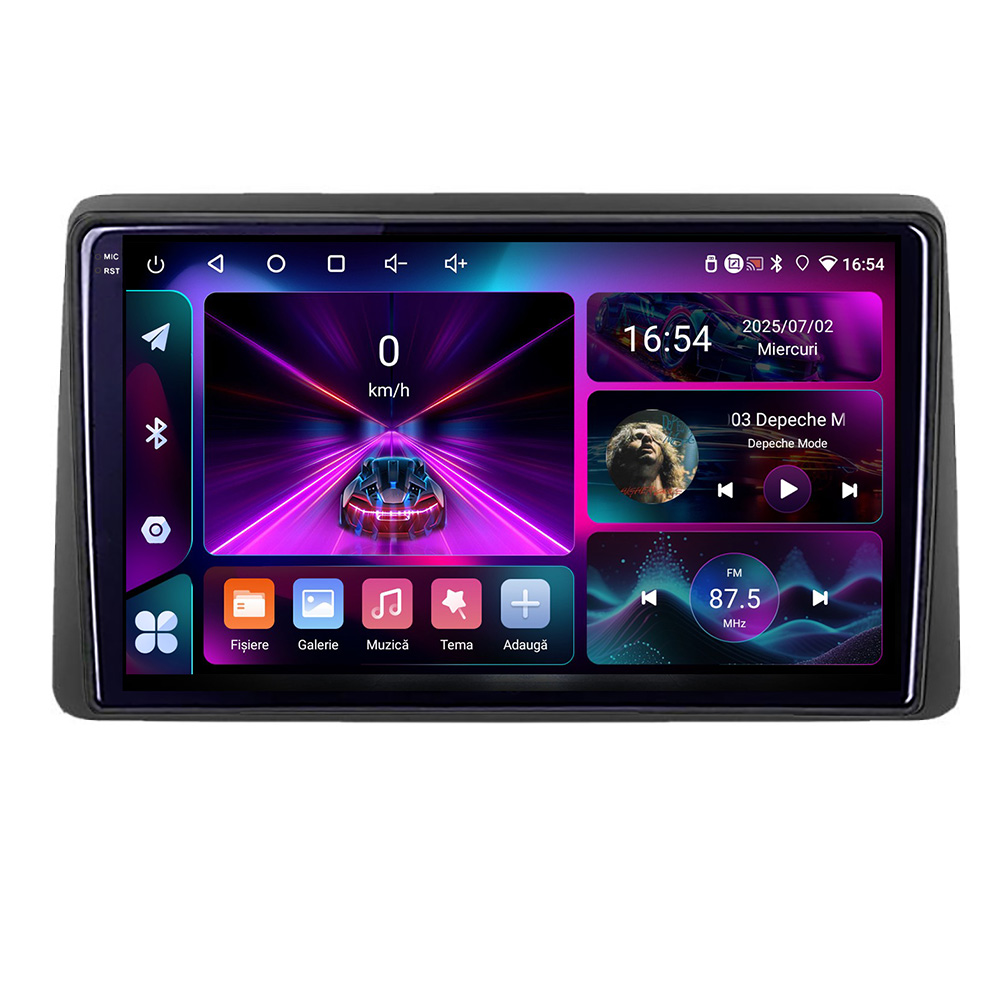 Navigatie Dodge RAM 2019- Android radio gps internet 4+64 InCell Display 1K kit-RAM2019+EDT-E209-RK