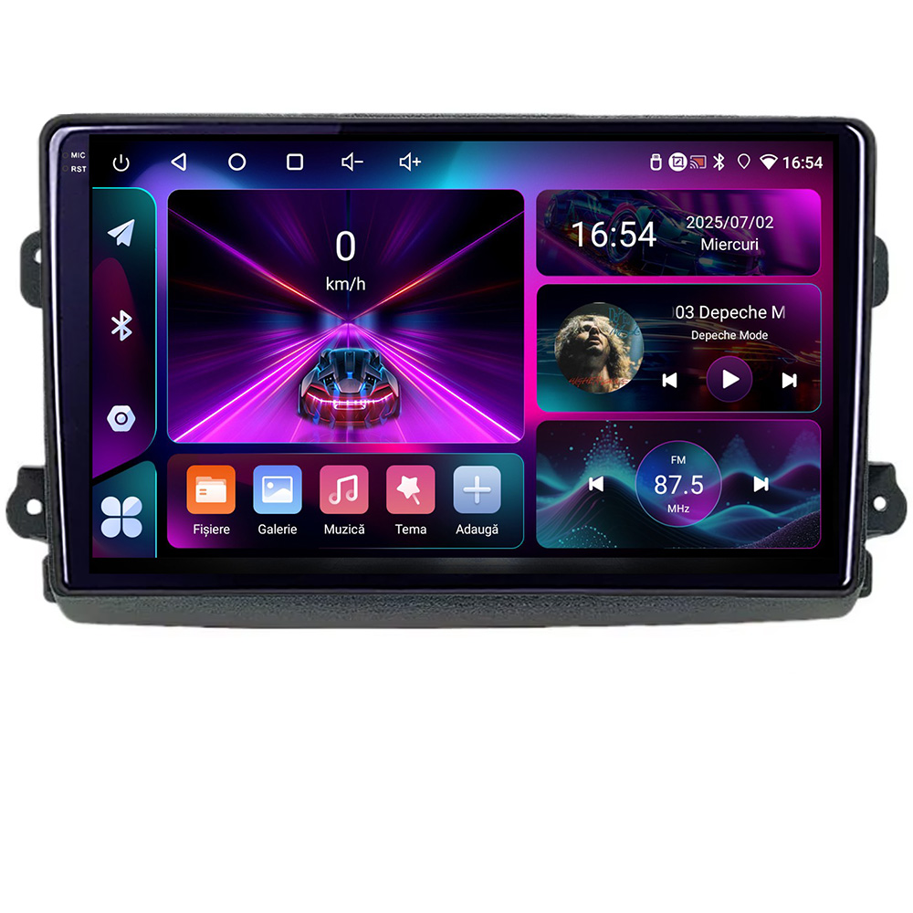 Navigatie Fiat Ducato 2021- dedicata Android radio gps internet 4+64 InCell Display 1K KIT-ducato2024+EDT-E209-RK