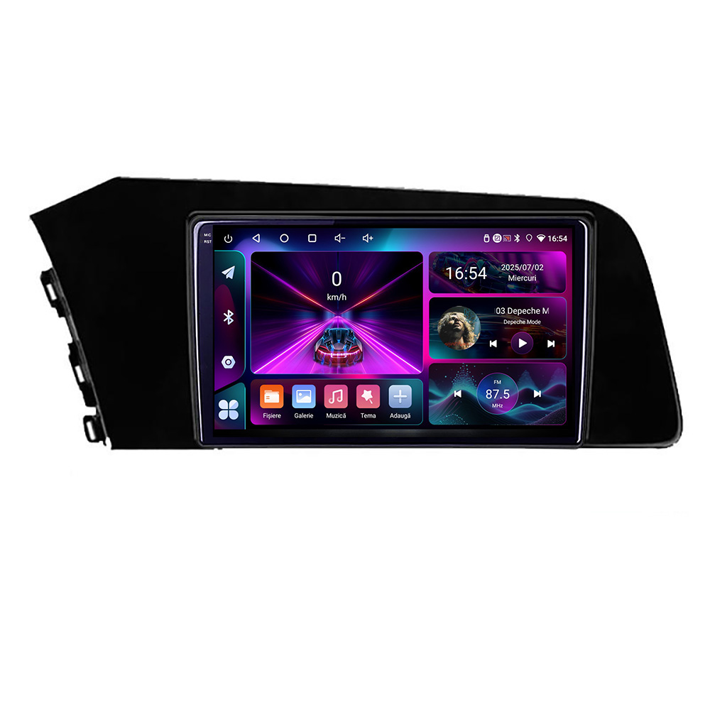 Navigatie Hyundai Elantra 2021- A-elantra2021 4+64 InCell Display 1K Android Waze USB Navigatie Internet Youtube Radio
