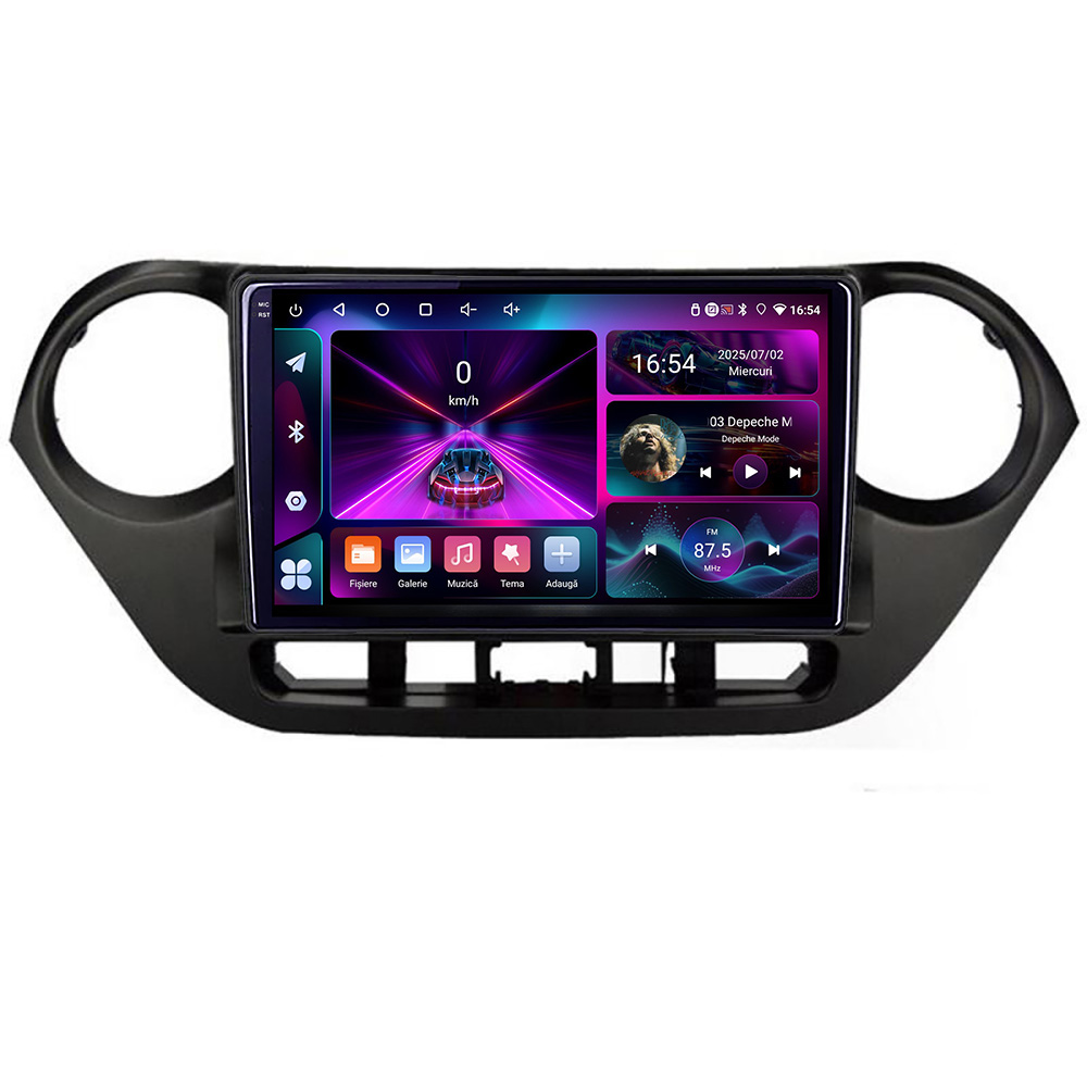 Navigatie Hyundai i10 2013-2019 cu Android, 4GB RAM, 64GB, ecran InCell 1K