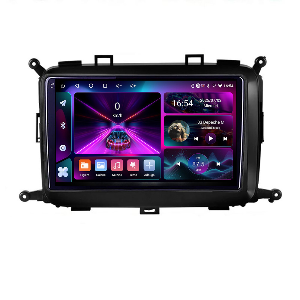 Navigatie Kia Carens 2013-2018 A-2023 4+64 InCell Display 1K Android Waze USB Navigatie Internet Youtube Radio