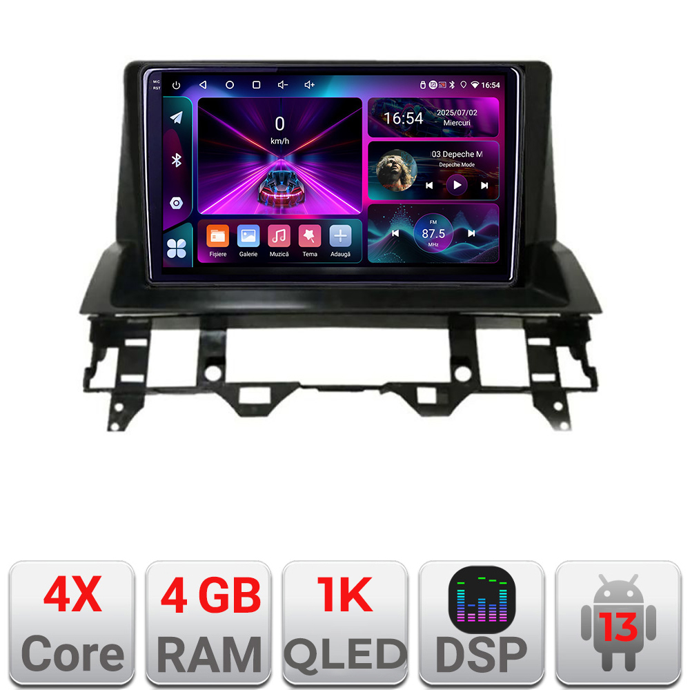 Navigatie Mazda 6 2004-2008 Android 4GB RAM 64GB, ecran InCell 1K