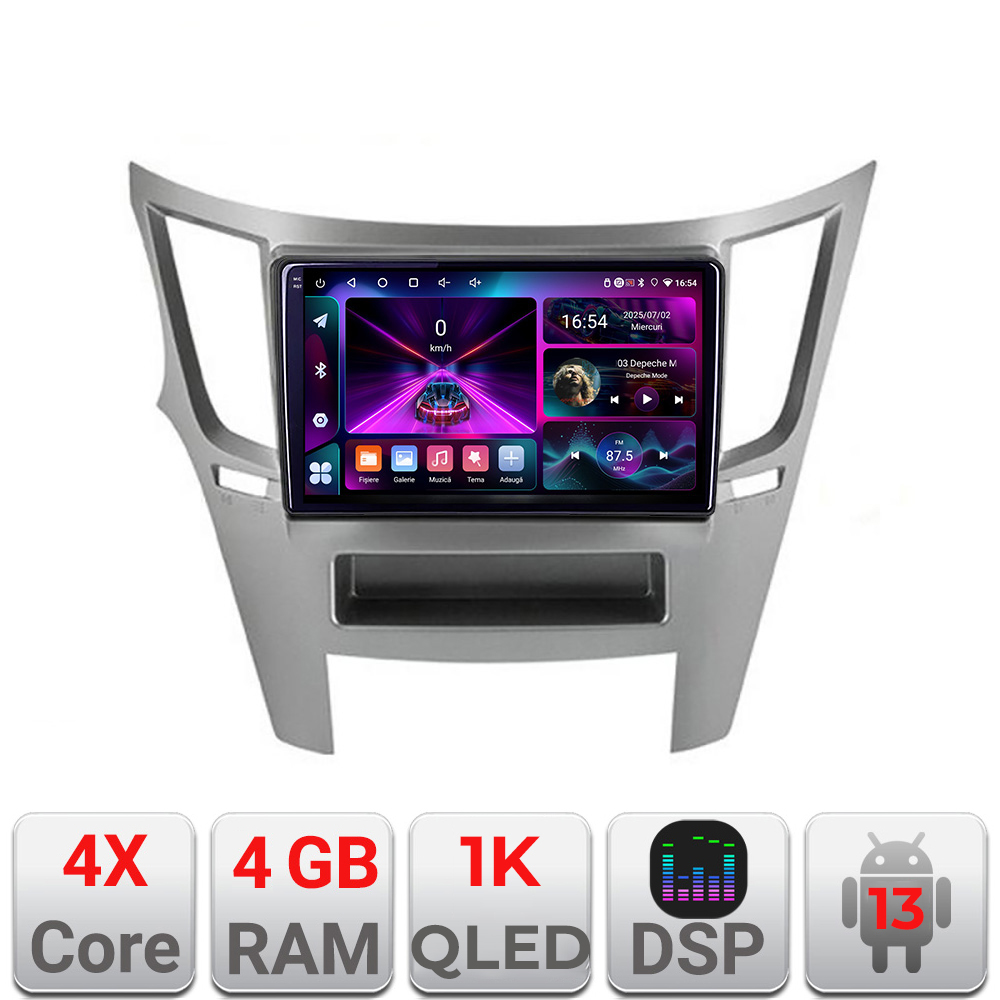 Navigație Android Subaru Legacy 2010-2015 / Outback 4GB RAM 64GB 1K