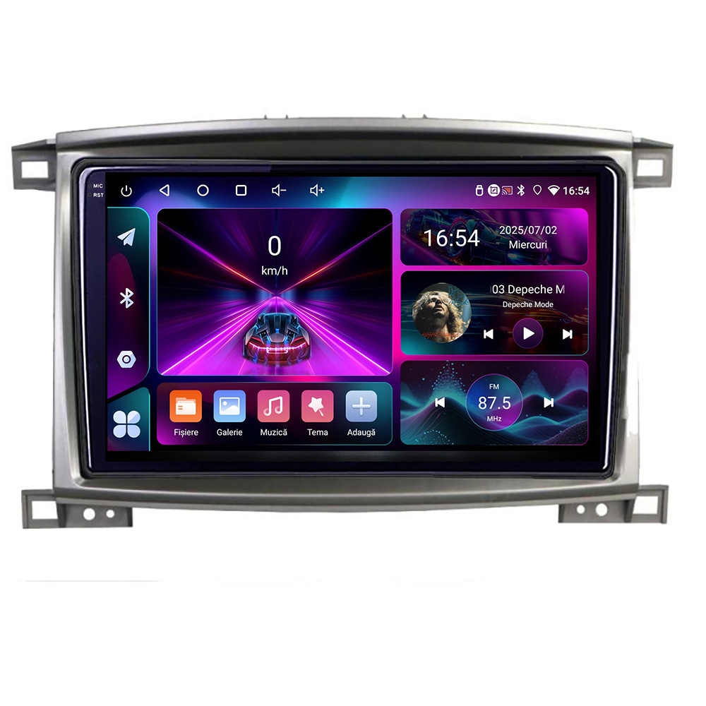 Navigatie Toyota Land Cruiser L100 2002-2008, Android 13, 4GB RAM, 64GB