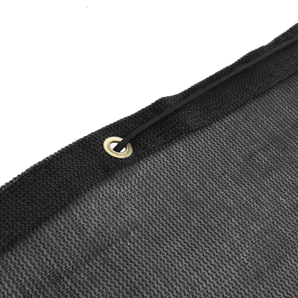 Plasă de remorcă, negru, 1,5 x 2,7 m, HDPE GartenMobel Dekor