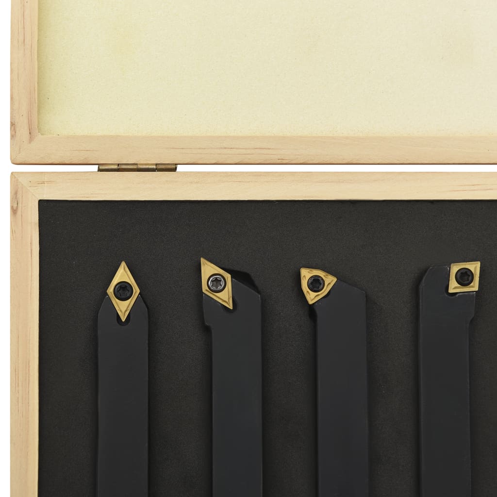 Set unelte de strunjire indexabile, 12 piese, 16x16 mm, 100 mm GartenMobel Dekor