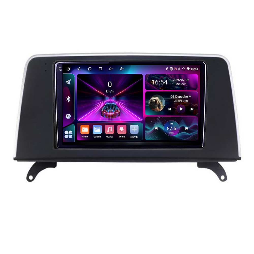 Navigatie BMW X5 X6 2009-2014 CIC 4+32 InCell Display 1K Android Waze USB Navigatie Internet Youtube Radio Kit-x5-cic+EDT-E209-RK