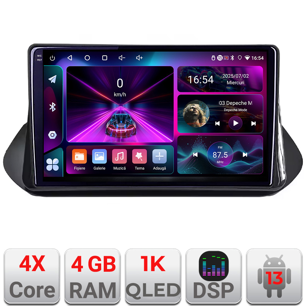 Navigatie Nissan X-trail 2021- dedicata Android radio gps internet 4+64 InCell Display 1K kit-x-trail-2021+EDT-E210-RK