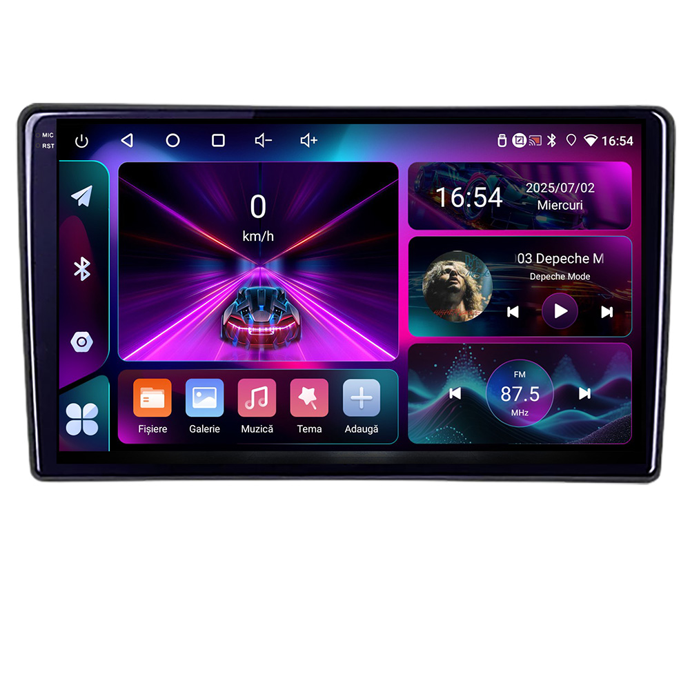 Navigatie Android Renault Trafic 2008-2012, 4GB RAM, 64GB, ecran 1K